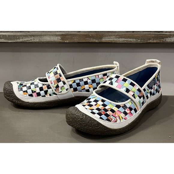 Keen Harvest Rice Bag Woven Mary Jane Shoes Slip On Women's Size 6.5 EUC - Picture 4 of 8